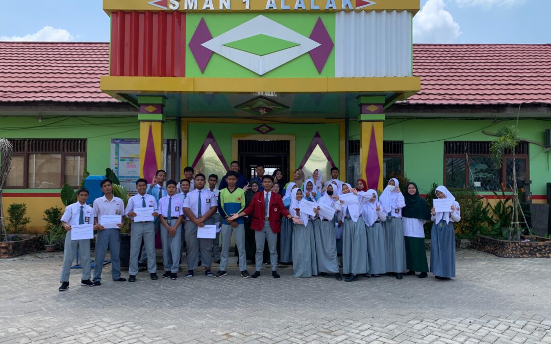 Satu langkah positif HAFECS untuk pencegahan dan penanggulangan bullying di SMA N 1 Alalak dan sekitarnya.