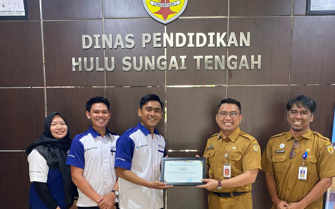 HAFECS Menerima Piagam Penghargaan oleh Disdik HST