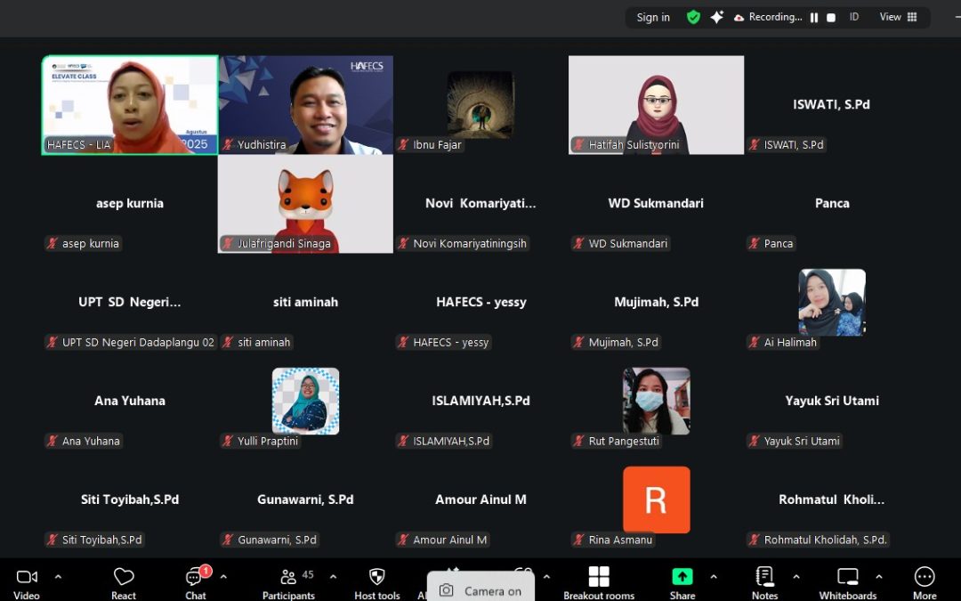 42 Pendidik Ikuti Program Elevate Class Pembelajaran Mendalam di Era Digital