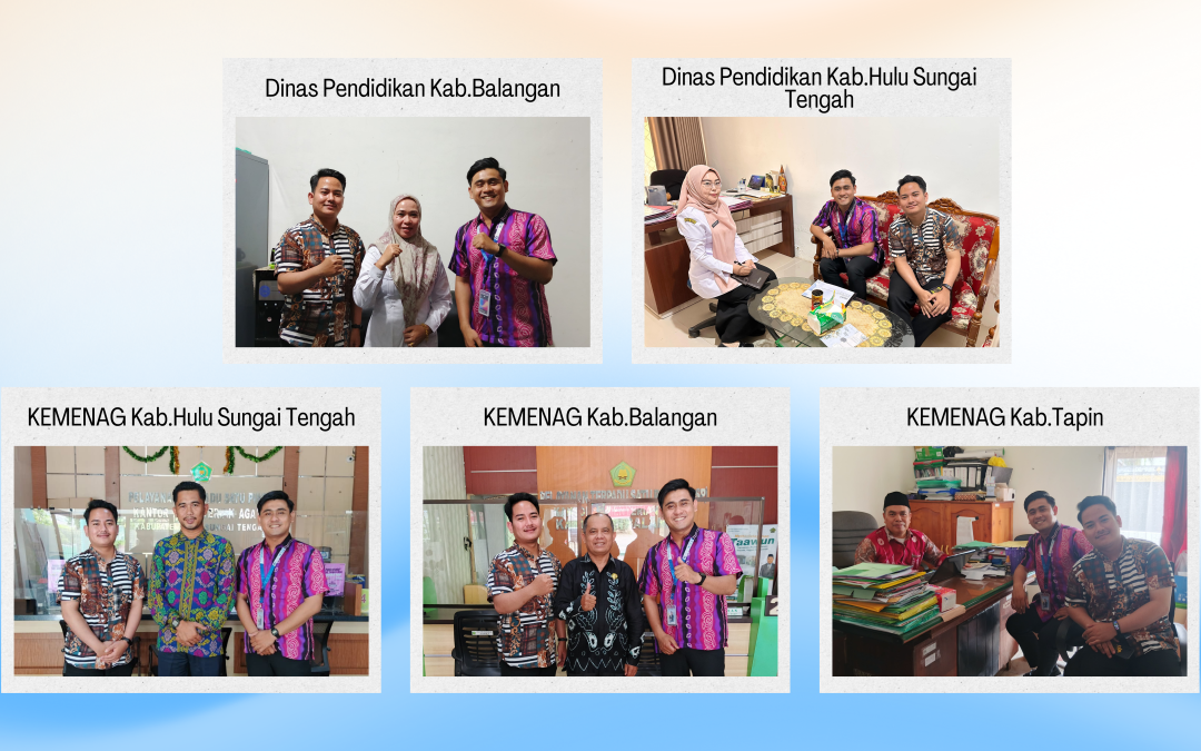 Menuju 2026: HAFECS dan Tiga Kabupaten Rancang Transformasi Mutu Pendidikan Kalimantan Selatan