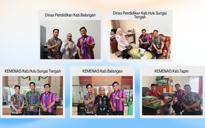 Menuju 2026: HAFECS dan Tiga Kabupaten Rancang Transformasi Mutu Pendidikan Kalimantan Selatan