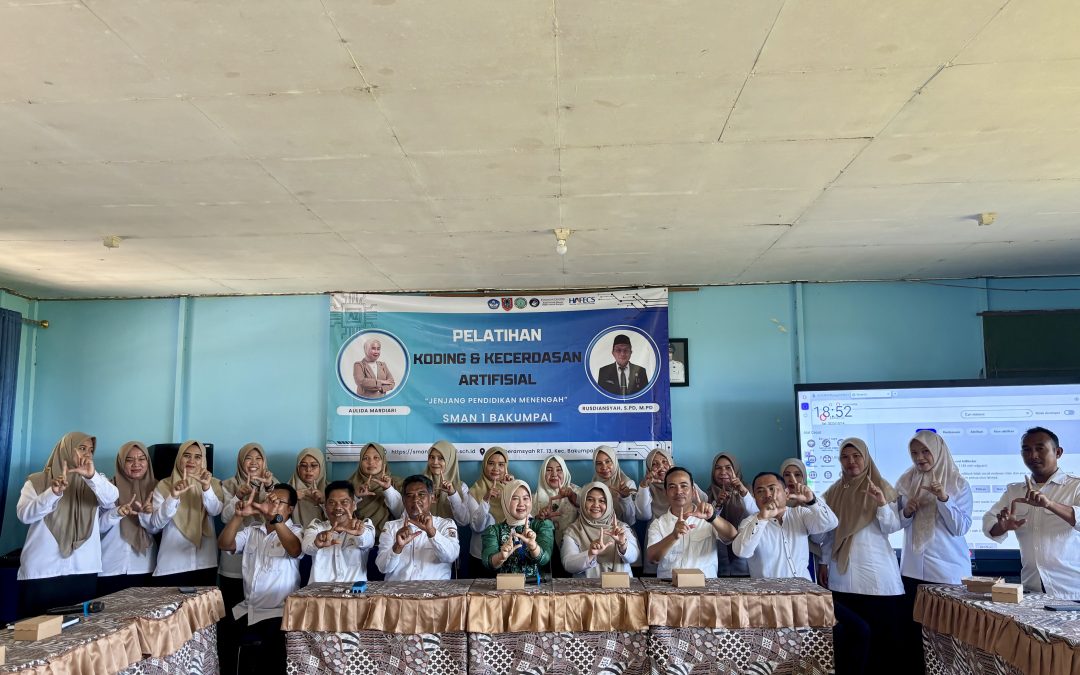 HAFECS Menggelar Pelatihan Koding dan Kecerdasan Artifisial untuk Guru di SMAN 1 Bakumpai