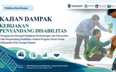 Kajian Dampak Kebijakan Penyandang Disabilitas di Hulu Sungai Selatan: Manfaat Bantuan Jaminan Hidup dan Alat Bantu Bagi Penerima Manfaat Langsung